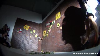 Behind the Scenes from Asa Akira vs. Zombie shoot