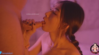 Fanny Ly / 李月如 – Skinny Asian offering passionate BlowJob to a Tinder date