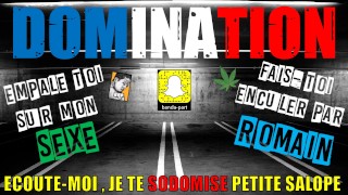 JOI – DOMINATION / Je te FECONDE en DOUCEUR Salope … / Français amateur