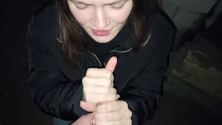 She wanted to suck my dick in the street. Why not?