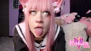 Cat Girl getting Creampie!!