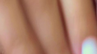 Extreme Close Up. Teen Pussy Play & Creampie