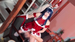 Hinata Hyuga costume Christmas Ver. Cosplay