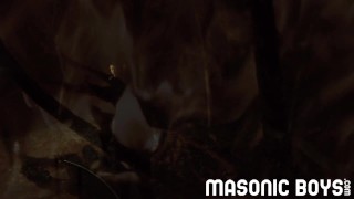 MASONICBOYS – Austin Young first time fingered and jerked by German daddy