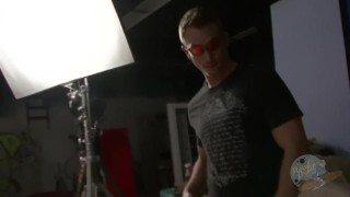 On the Porn Set with Sophie Dee as Emma Fist