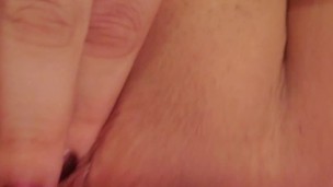 Rubbing my tight wet pussy