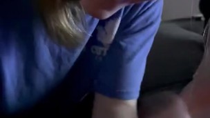 When she sees a dick for the first time