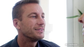 Blowpass – Best Fiery Hot Blowjobs By Redheads – 4th Video Has The Hottest Redhead Ever