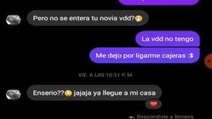 CAJERA DEL OXXO ME MANDA WHATSAPP Y COJEMOS