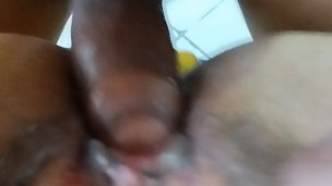 Cogida vaginal en primer plano