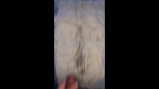 compilation of my fat loads, huge cumshots, and messy cum all over my hairy chest and pubes