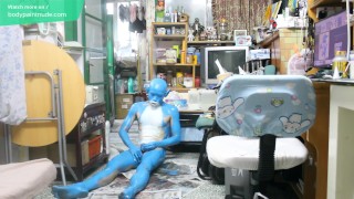 Digitmon Veemon Boy / Body Paint / 19 Years Old Extreme Fetish Cosplay #1