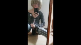 鏡の前でオナニー　その2
