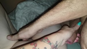 Fun with pussy and dick. Jerk lick suck fuck. Creampie her all the way. Cum drips out