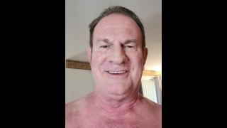 Grandpa loving stroking off