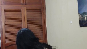 I fill my unfaithful neighbor’s pussy with milk