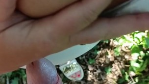 I just get jerked off in public by my beautiful stepmom Judith. Extreme close up handjob (part 2)