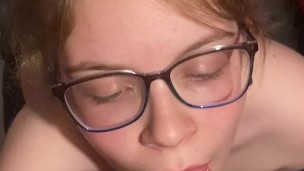 I swallow daddy’s cum like a good girl, more on OF!!💋