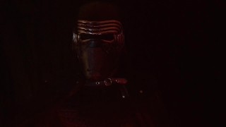 Kylo Ren Reads “Fix Your Attitude”, then Jerks His Cock