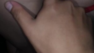 Masturbating my boyfriend giving him a good handjob and then having passionate sex 💦🔥😈