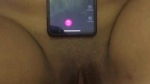 My boyfriend masturbates my pussy until I have an orgasm.