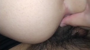 My school friend gives me a good seat to satisfy me and moans a lot 🔥💦😈