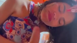 NAUGHTY YOUNG ALONE wants me to cum inside her