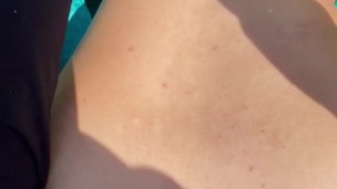 Petite girl Anal fucked outdoors