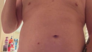 Pissing after masturbating. First time doing this