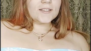 pretty in a blue dress