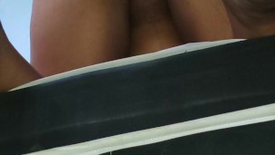 Rico anal desde abajo a mi culona colombiana