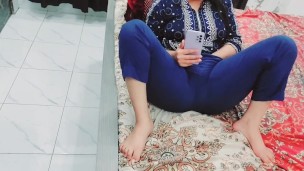 Stepsister Watching Porn On Mobile Caught And Fucked By Stepbrother With Hindi Audio