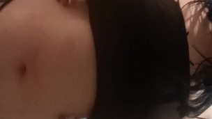 A horny girl with a juicy body.