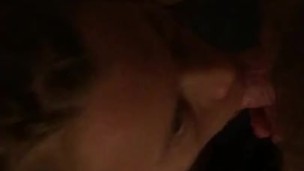 Blonde loves to suck dick