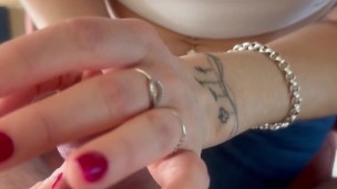 he arrives and takes out his cock suddenly I understood that he wanted to cum