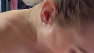 his sperm is 48 hours old, it is a little acidic in the drop but I swallowed it all