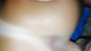 Homemade doggy style and cum in her asshole