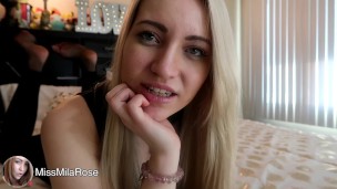 Hot Blonde Humiliate’s Your Small Penis