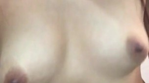 hot girl takes shower and masturbates for her boss.