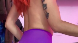 I make a hot video for my lover showing my tits.