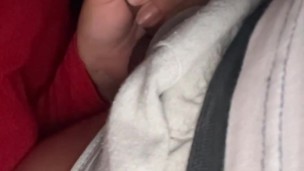 Latina sucks best friend dick (in secret)