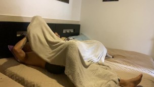 My friend stays home and we end up fucking.