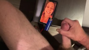 Online joi while traveling and she want to see my big cock