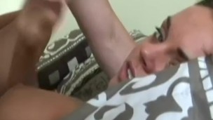 Real debutante sucks oldmans cock before sex