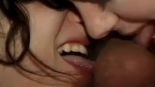 Real oldvsyoung threeway with amateur sucking