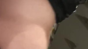 Sex nylon on the kitchen with cum on panties part 2/2