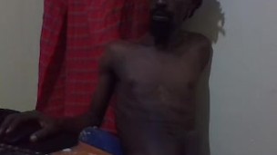 Solo Big Black Dick Masturbation