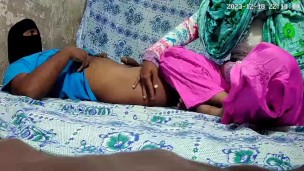 Teen girl and boy sex in the jungle