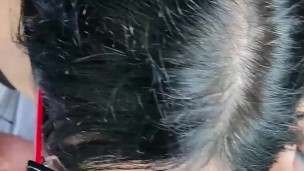 What a dumb bitch in heat looks like